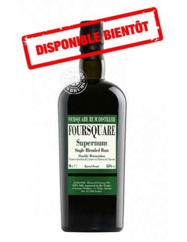 Rhum Foursquare Vieux Supernum Velier...