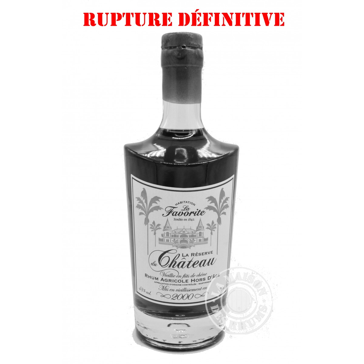 Rhum La Favorite Vieux Réserve du...
