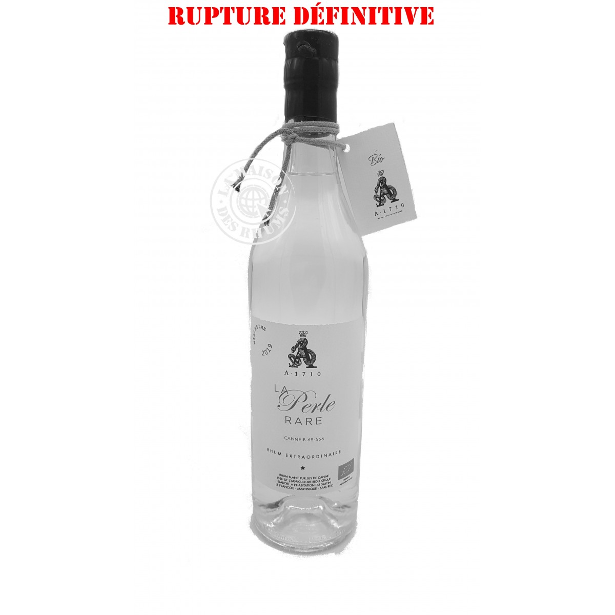 Rhum A1710 Blanc La Perle Rare Canne...