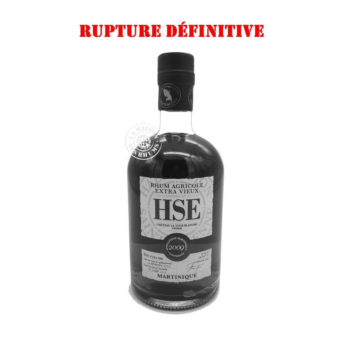 Rhum HSE Vieux Finition Sauternes...