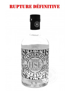 Rhum HSE Blanc Cuvée 2016 50%