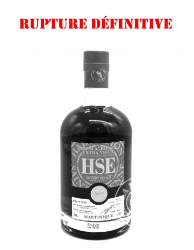 Rhum HSE Vieux Finition Sherry Pedro...
