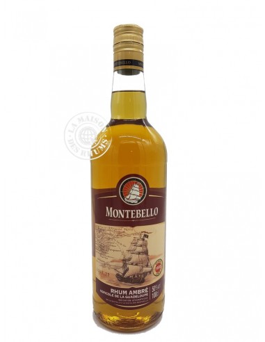 Rhum Montebello Ambré 50% 100cl