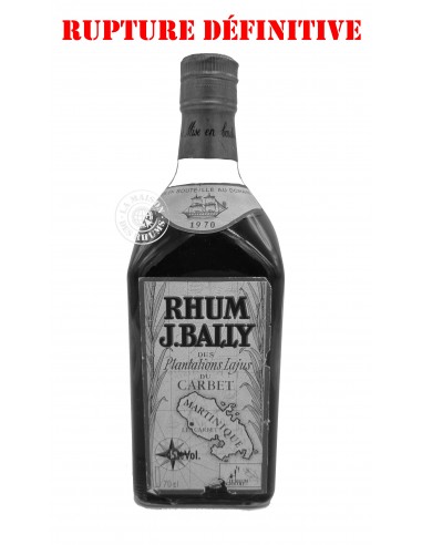 Rhum J. Bally Vieux Millésime 1970 45%