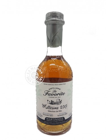 Rhum La Favorite Vieux Millésime 2017...