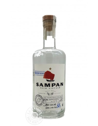 Rhum Sampan Blanc Overproof 54%