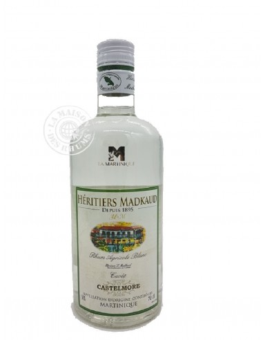 Rhum Héritiers Madkaud Blanc Cuvée...