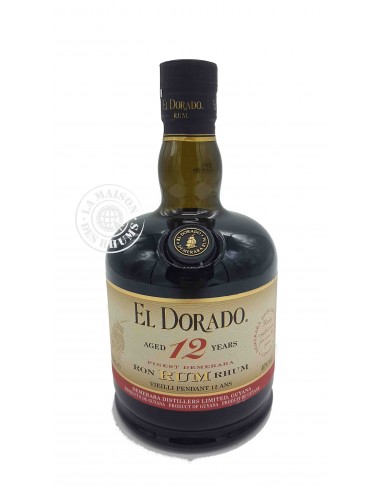 Rhum El Dorado Vieux 12 ans 40%