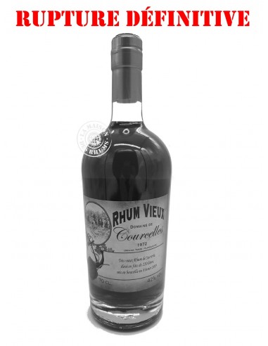 Rhum Domaine de Courcelles Vieux 1972...