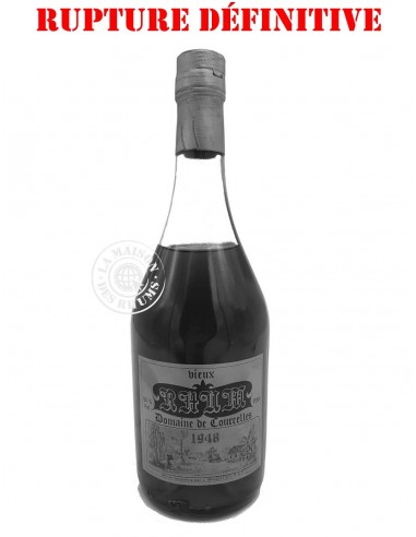 Rhum Domaine de Courcelles Vieux 1948...