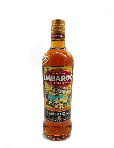 Rhum Embargo Vieux Añejo Extra 40%