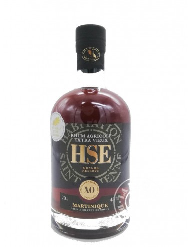 Rhum HSE Vieux Grande Réserve XO 43%