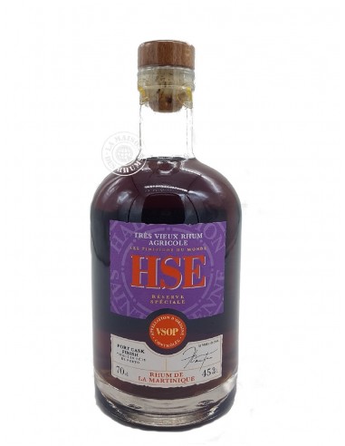 Rhum HSE Vieux VSOP Port Cask Finish 45%