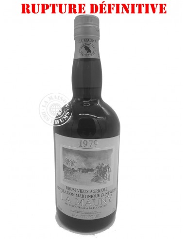 Rhum La Mauny Vieux 1979 17 ans 43%