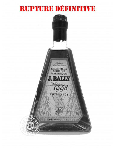 Rhum J. Bally Vieux Millésime 1998...
