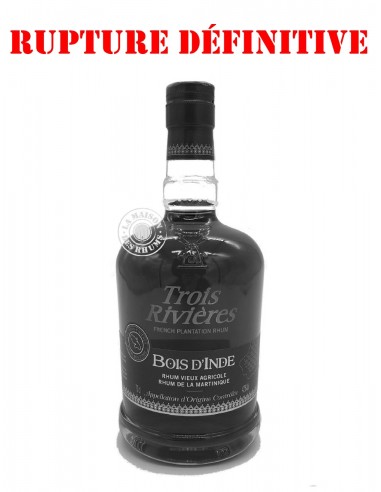 Rhum Trois Rivières Vieux Bois d'Inde...