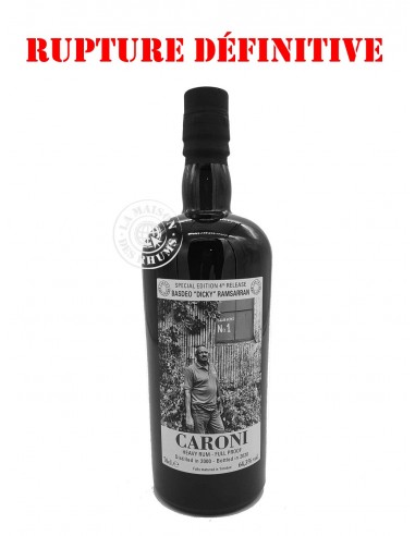 Rhum Caroni Vieux 20 ans 2000 Basdeo...