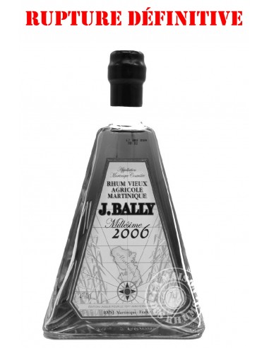 Rhum J. Bally Vieux Millésime 2006...