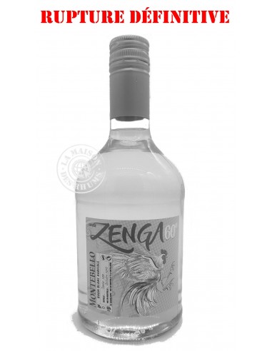 Rhum Montebello Blanc Zenga 60%