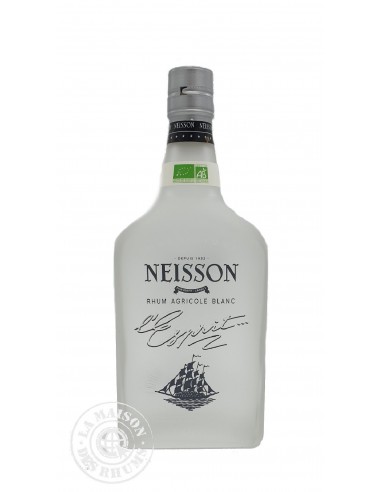 Rhum Neisson Blanc L'Esprit BIO 70%