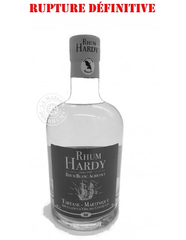 Rhum Hardy Blanc 50%