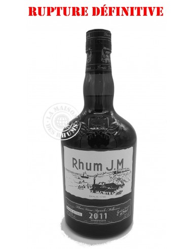 Rhum JM Vieux Millésime 2011 Brut de...