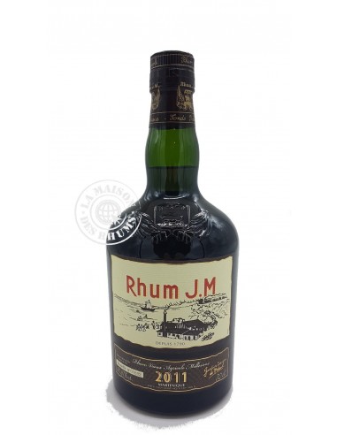 Rhum JM Vieux Millésime 2011 Brut de...