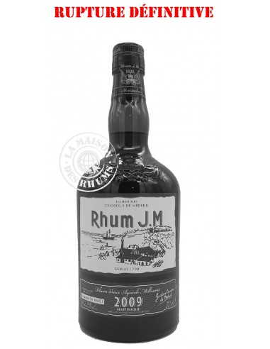 Rhum JM Vieux 2009 Brut de Fût 10 ans...