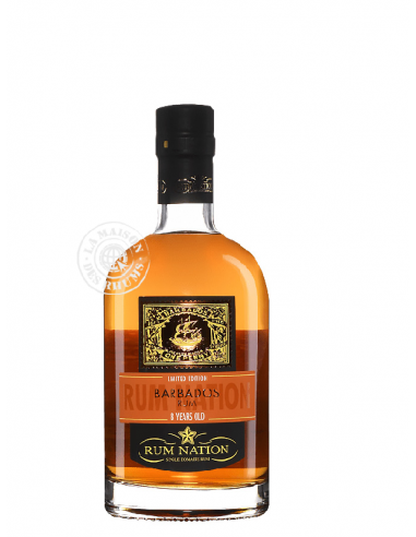 Rhum Rum Nation Vieux Barbados 8 ans 40%