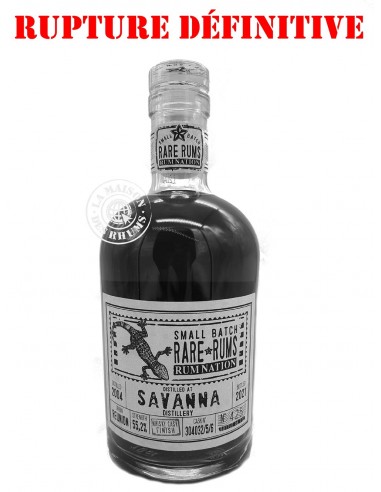 Rhum Rum Nation Vieux Savanna 2004 55.2%