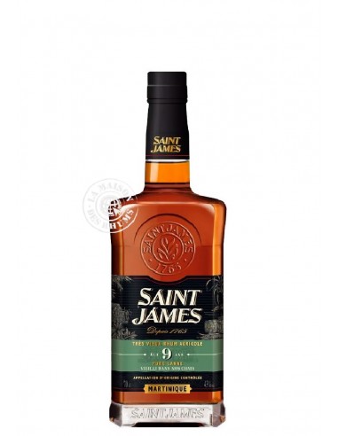 Rhum Saint James Vieux 9 ans 43%