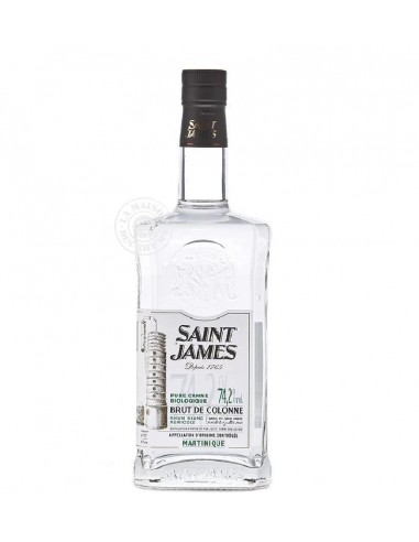 Rhum Saint James Blanc Bio Brut de...