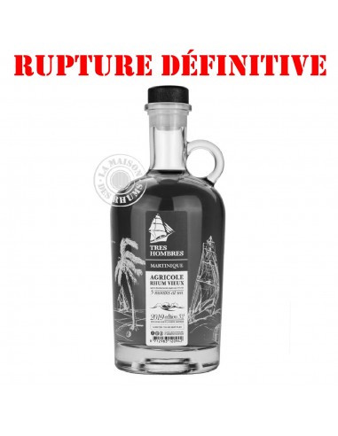 Rhum Tres Hombres Vieux Martinique 43%