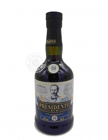 Rhum Presidente Marti Vieux 19 ans 40%