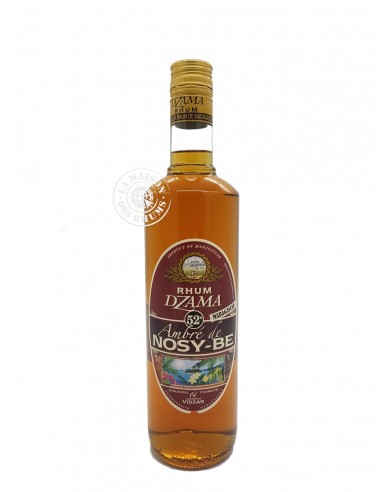 Rhum Dzama Ambré Classique Nosy-Bé 52%