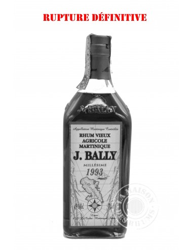 Rhum J. Bally Vieux Millésime 1993 45%