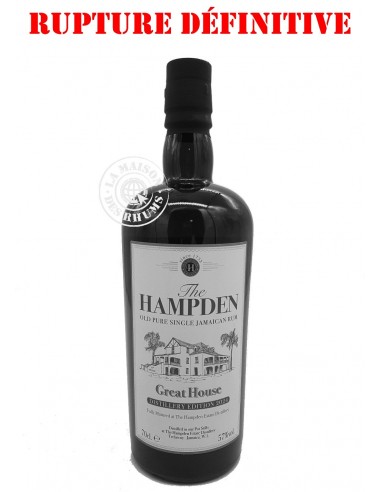 Rhum Hampden Estate Vieux The Great...