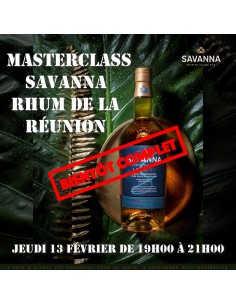 Masterclass Rhum Savanna -... 2