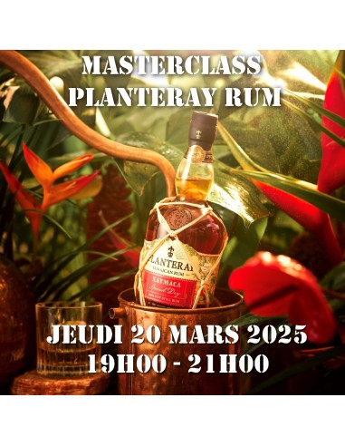 Masterclass - Planteray Rum - Jeudi...