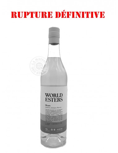 Rhum World Esters Blanc 41.8%