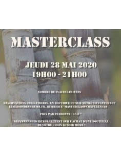 Masterclass - Rhum JM -... 2