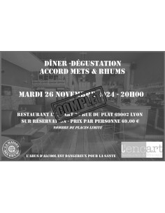 Dîner Dégustation -  Accord...