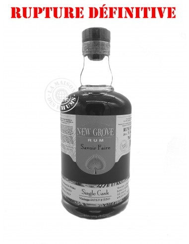 Rhum New Grove Vieux 2010 Single Cask...