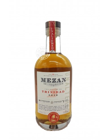 Rhum Mezan Vieux Trinidad 2010 14 ans...