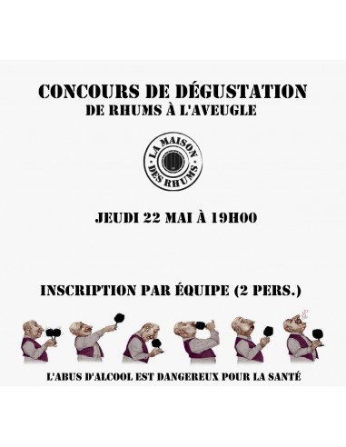 Concours de dégustation à l'aveugle -...