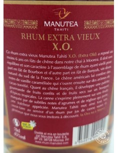 Rhum Manutea Vieux XO 45% 2