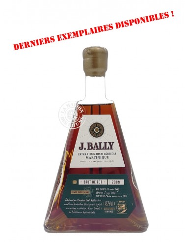 Rhum J. Bally Vieux Millésime 2009...