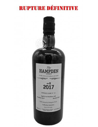 Rhum Hampden Estate Vieux ♢H Single...