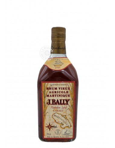Rhum J. Bally Vieux Millésime 1985...