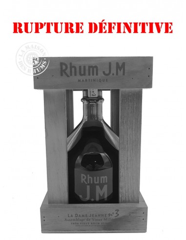 Rhum JM Vieux La Dame Jeanne N°3 45.7%